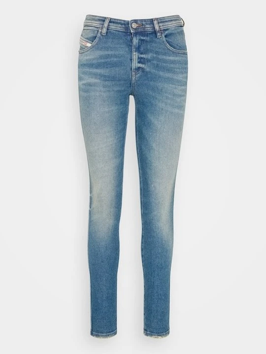 Zdjęcie produktu Jeansy Skinny Fit Diesel niebieski denim