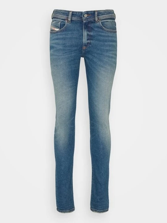 Zdjęcie produktu Jeansy Skinny Fit Diesel niebieski denim