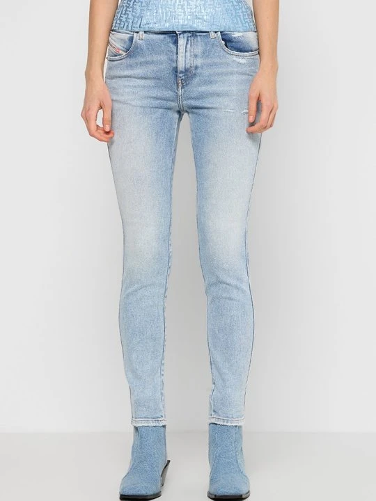 Zdjęcie produktu Jeansy Skinny Fit Diesel niebieski