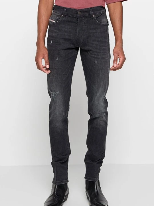 Zdjęcie produktu Jeansy Skinny Fit Diesel czerwony