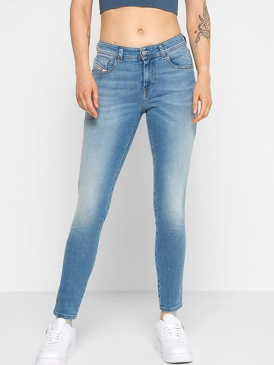 Zdjęcie produktu Jeansy Skinny Fit Diesel niebieski