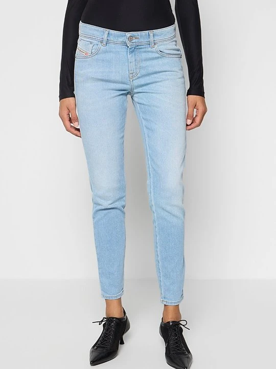 Zdjęcie produktu Jeansy Skinny Fit Diesel niebieski denim