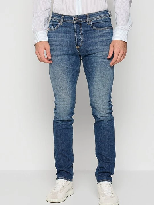 Zdjęcie produktu Jeansy Skinny Fit Diesel niebieski denim