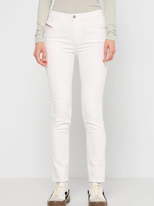 Zdjęcie produktu Jeansy Skinny Fit Diesel biały