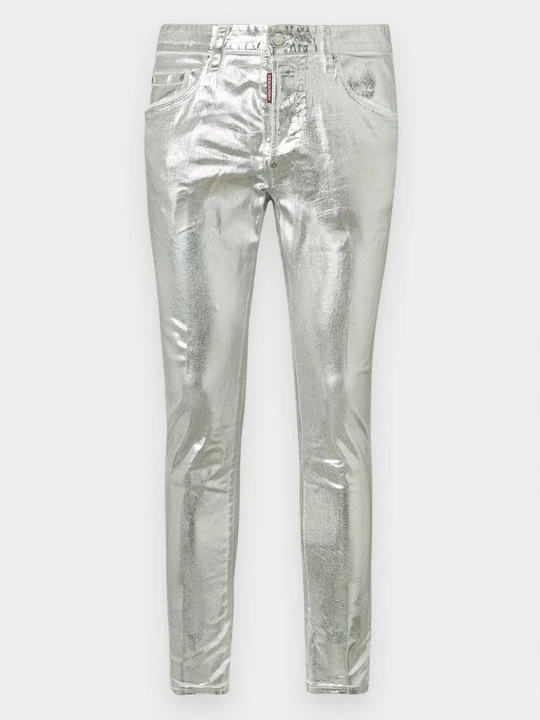 Zdjęcie produktu Jeansy Skinny Fit Dsquared2 złoty