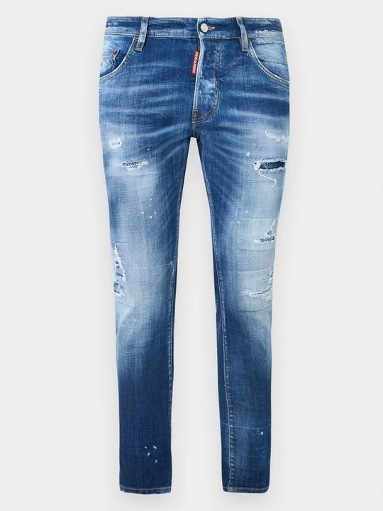 Zdjęcie produktu Jeansy Skinny Fit Dsquared2 granatowy