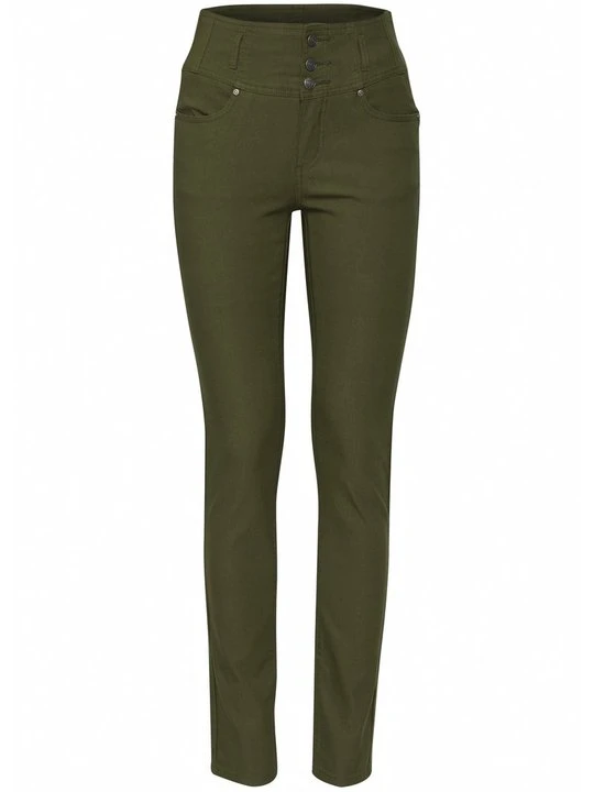 Zdjęcie produktu Jeansy Skinny Fit Fransa butelkowa zieleń
