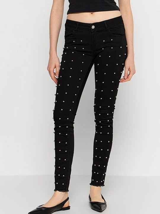 Zdjęcie produktu Jeansy Skinny Fit Gaudi czarny