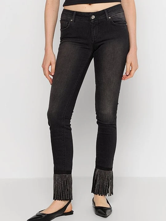 Zdjęcie produktu Jeansy Skinny Fit Gaudi niebieski denim