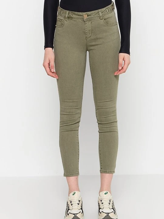 Zdjęcie produktu Jeansy Skinny Fit Gaudi oliwkowy