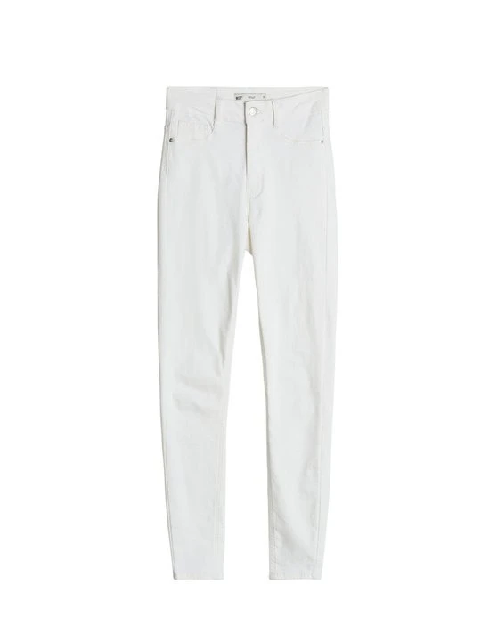 Zdjęcie produktu Jeansy Skinny Fit Gina Tricot mleczny