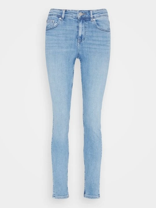 Zdjęcie produktu Jeansy Skinny Fit Gina Tricot niebieski