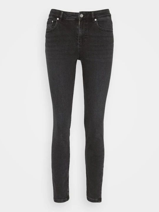 Zdjęcie produktu Jeansy Skinny Fit Gina Tricot czarny