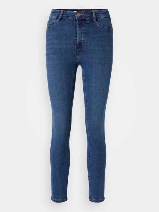 Zdjęcie produktu Jeansy Skinny Fit Gina Tricot ciemnoniebieski