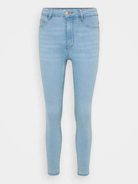 Zdjęcie produktu Jeansy Skinny Fit Gina Tricot jasnoniebieski denim