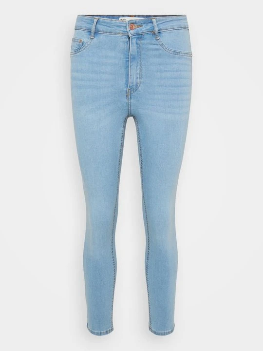 Zdjęcie produktu Jeansy Skinny Fit Gina Tricot jasnoniebieski denim