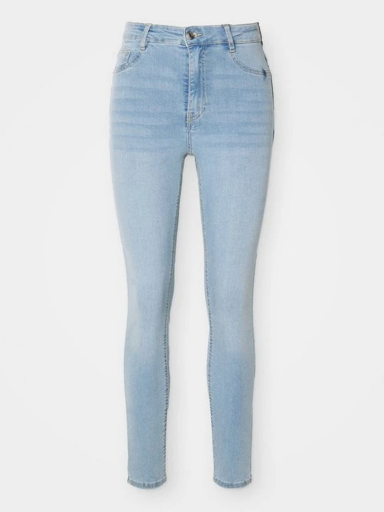 Zdjęcie produktu Jeansy Skinny Fit Gina Tricot niebieski denim