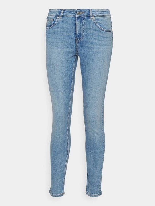 Zdjęcie produktu Jeansy Skinny Fit Gina Tricot niebieski