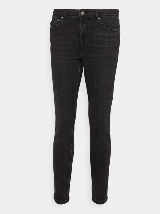 Zdjęcie produktu Jeansy Skinny Fit Gina Tricot czarny