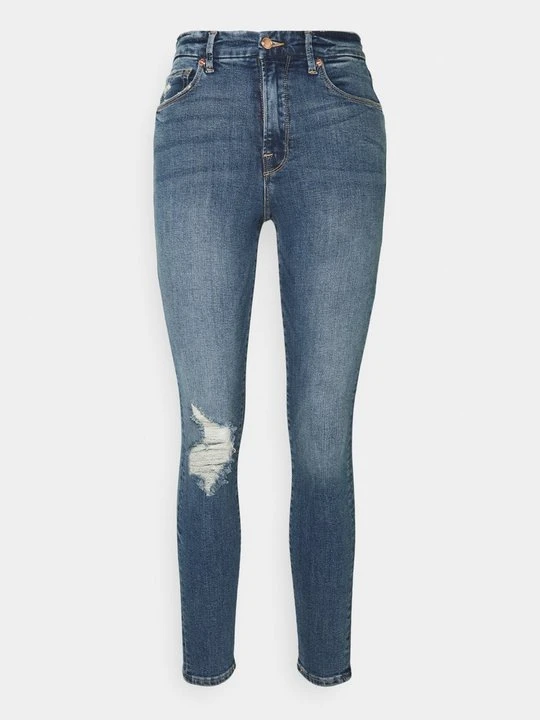 Zdjęcie produktu Jeansy Skinny Fit Good American przecierany denim