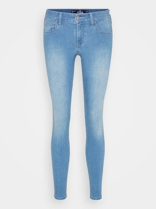 Zdjęcie produktu Jeansy Skinny Fit Hollister Co. niebieski denim