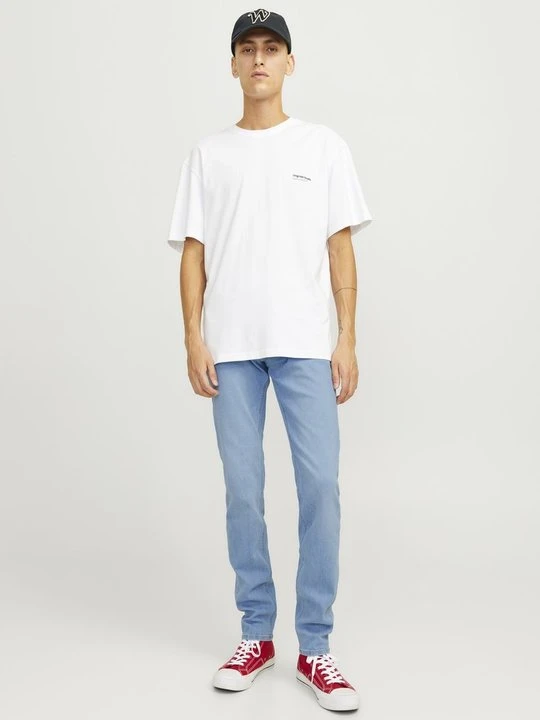 Zdjęcie produktu Jeansy Skinny Fit Jack&Jones niebieski denim