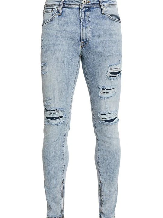 Zdjęcie produktu Jeansy Skinny Fit Jack&Jones niebieski denim
