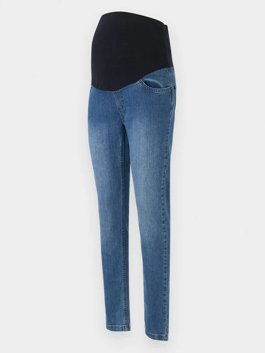 Zdjęcie produktu Jeansy Skinny Fit JoJo Maman Bébé niebieski denim