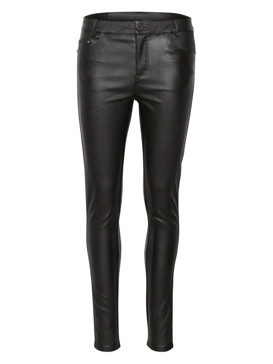 Zdjęcie produktu Jeansy Skinny Fit Kaffe czarny melanż