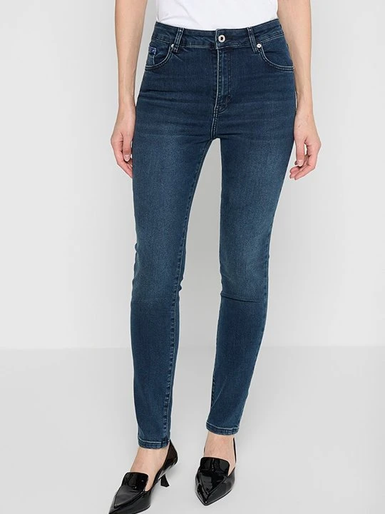 Zdjęcie produktu Jeansy Skinny Fit KARL LAGERFELD zielony