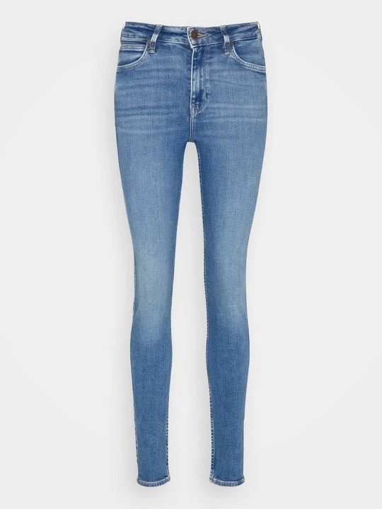 Zdjęcie produktu Jeansy Skinny Fit Lee niebieski denim