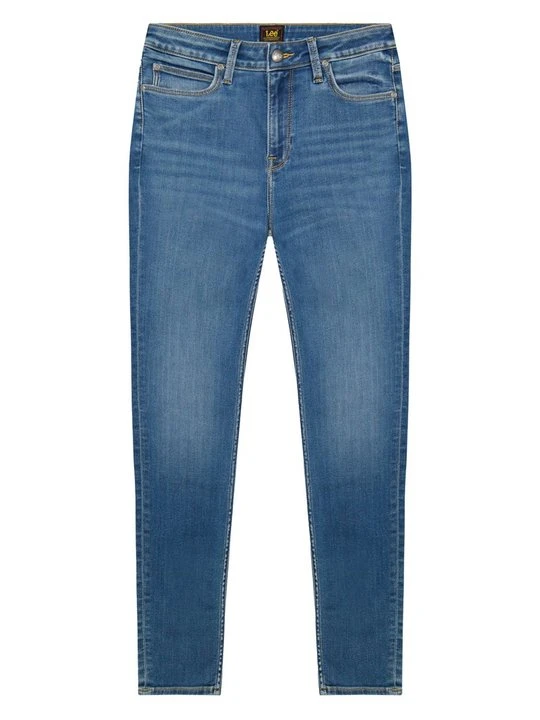 Zdjęcie produktu Jeansy Skinny Fit Lee niebieski denim