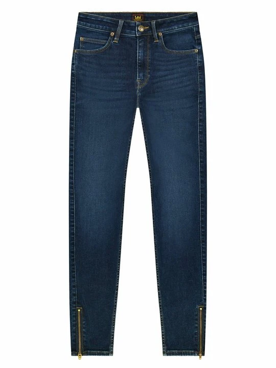Zdjęcie produktu Jeansy Skinny Fit Lee niebieski denim