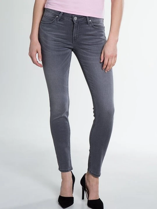 Zdjęcie produktu Jeansy Skinny Fit Lee szary