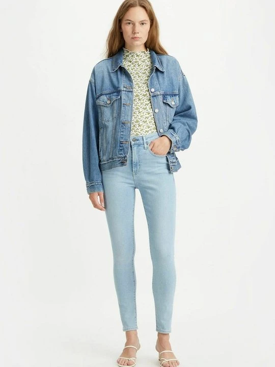 Zdjęcie produktu Jeansy Slim Fit Levi's nakrapiany turkus