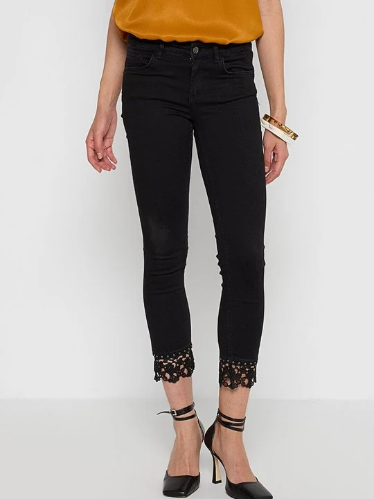 Zdjęcie produktu Jeansy Skinny Fit Liu Jo czarny