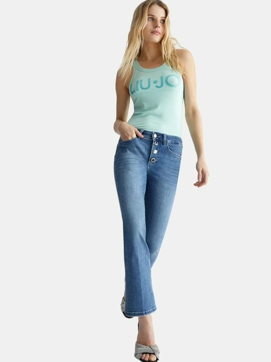 Zdjęcie produktu Jeansy Skinny Fit Liu Jo niebieski denim