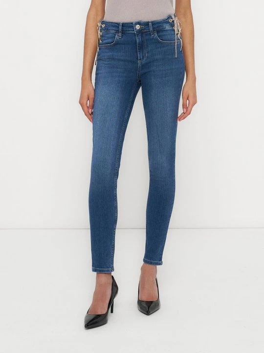 Zdjęcie produktu Jeansy Skinny Fit Liu Jo niebieski denim