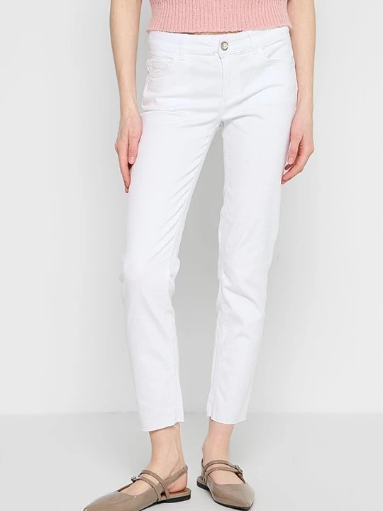 Zdjęcie produktu Jeansy Skinny Fit Liu Jo biały