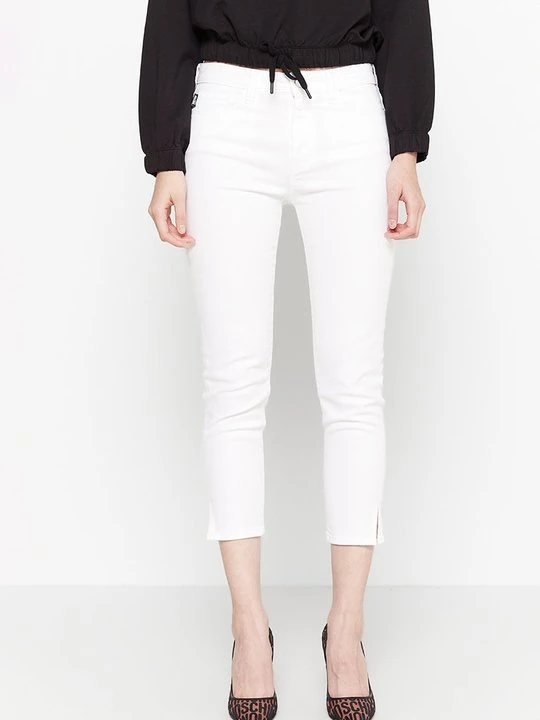 Zdjęcie produktu Jeansy Skinny Fit LOVE MOSCHINO biały