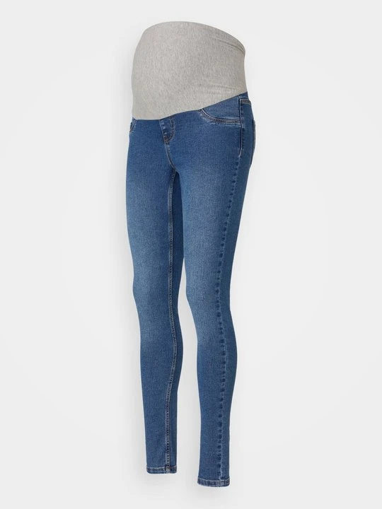 Zdjęcie produktu Jeansy Skinny Fit Mamalicious niebieski denim