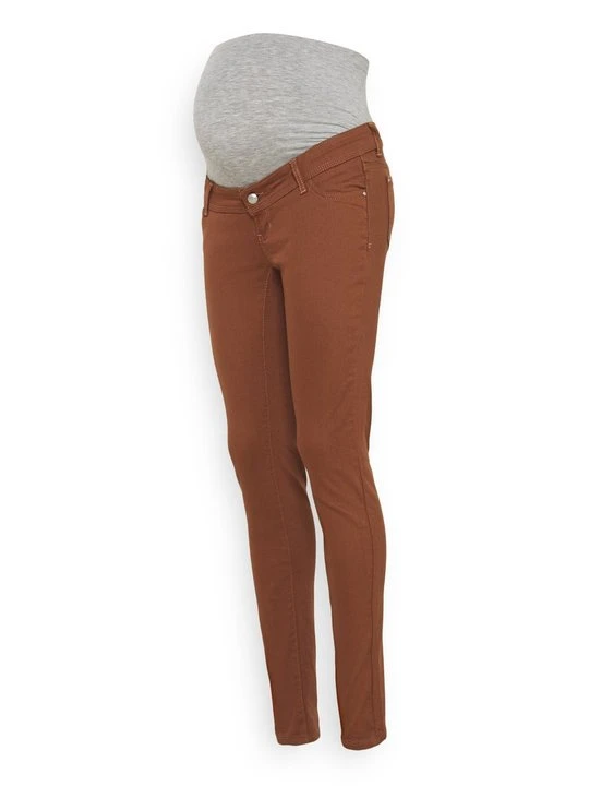 Zdjęcie produktu Jeansy Skinny Fit Mamalicious brązowy