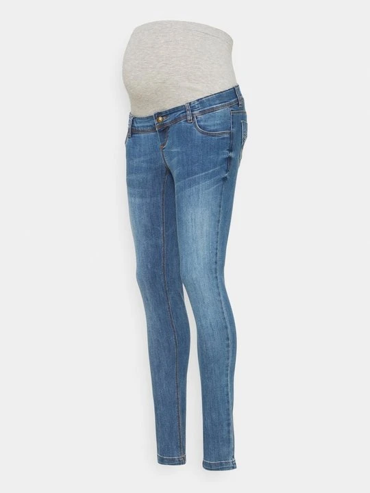 Zdjęcie produktu Jeansy Skinny Fit Mamalicious niebieski denim