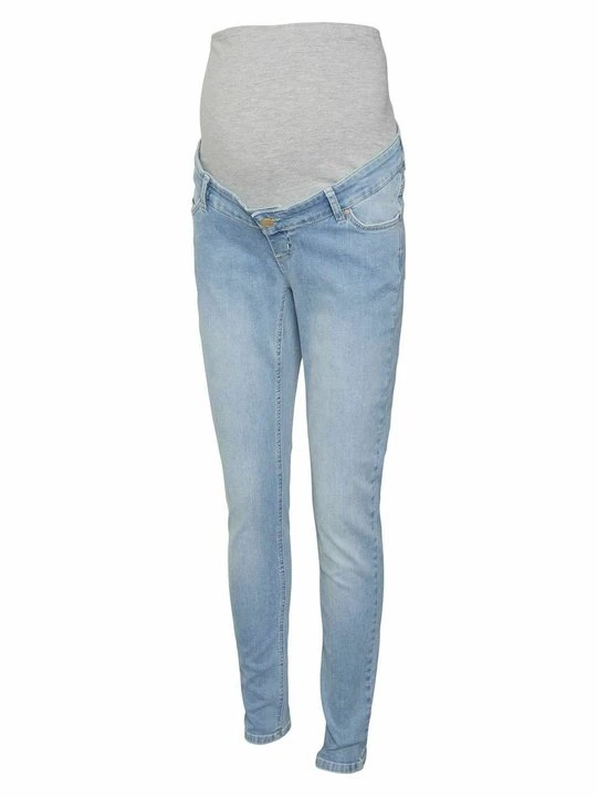 Zdjęcie produktu Jeansy Skinny Fit Mamalicious niebieski