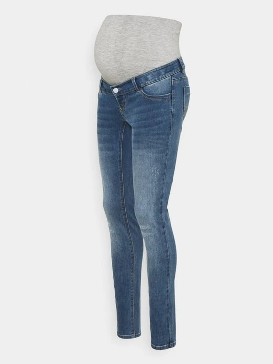 Zdjęcie produktu Jeansy Skinny Fit Mamalicious niebieski denim