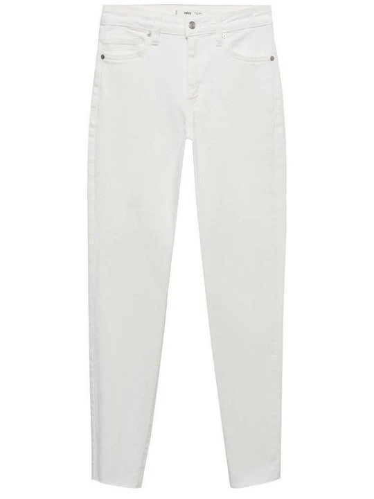 Zdjęcie produktu Jeansy Skinny Fit Mango biały