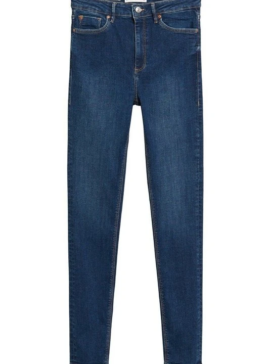 Zdjęcie produktu Jeansy Skinny Fit Mango granatowy