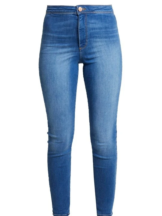 Zdjęcie produktu Jeansy Skinny Fit Miss Selfridge niebieski denim