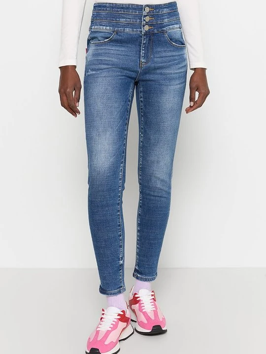 Zdjęcie produktu Jeansy Skinny Fit Miss Sixty niebieski