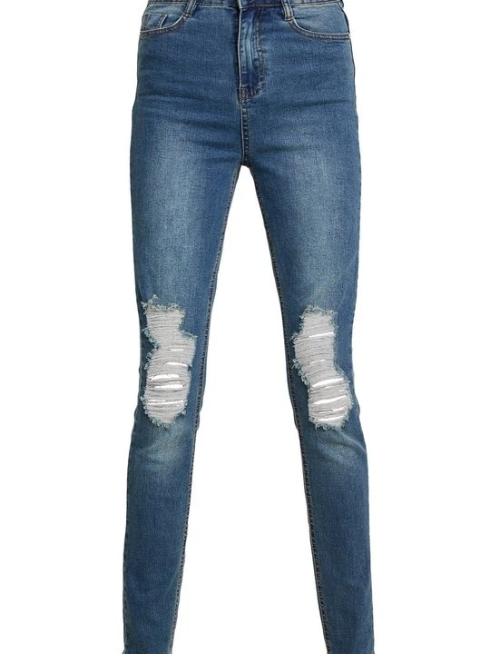 Zdjęcie produktu Jeansy Skinny Fit Missguided niebieski